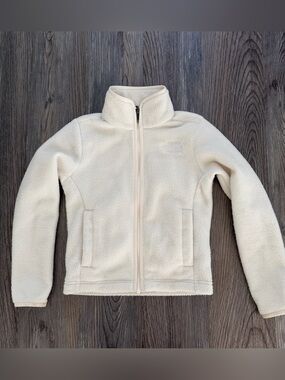 The North Face girls fleece jacket size S 7-8